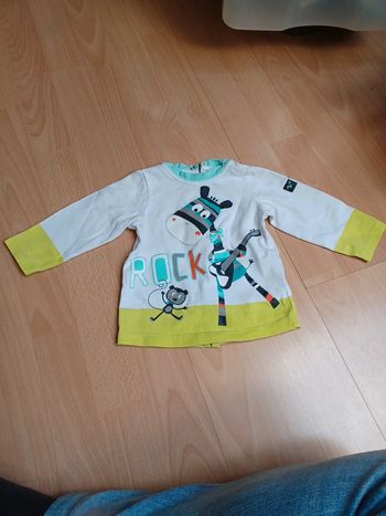 Haut manches longues 9 mois