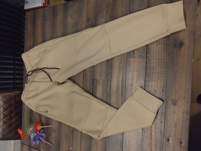 Bas de jogging American Eagle beige – Garçon XS – Très bon état