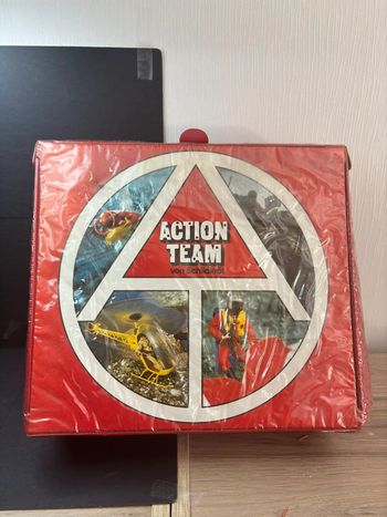 Boîte valide de rangement pour figurine action team action Joe ceji polistil