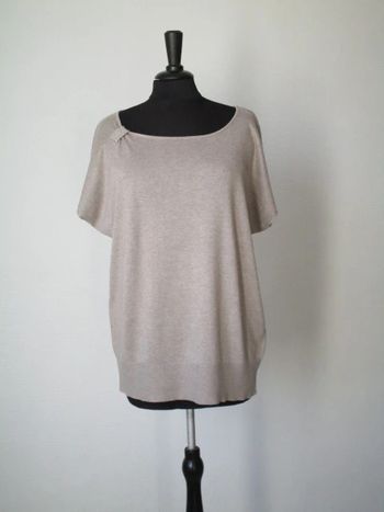 Pull beige mc Camaïeu 40 TBE
