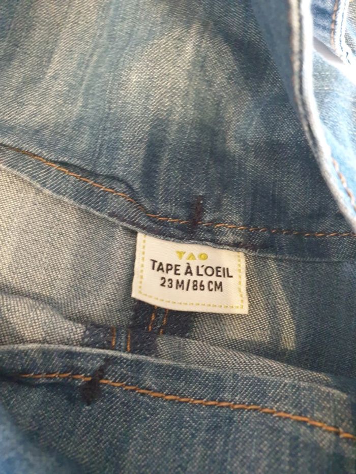 Robe en jean 24 mois TAO - photo numéro 3
