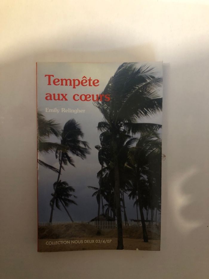Livre nous deux Tempête aux cœurs