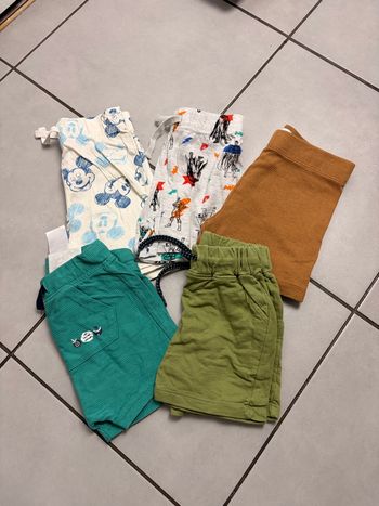Lot de 5 shorts bébé garçon 18 mois été 