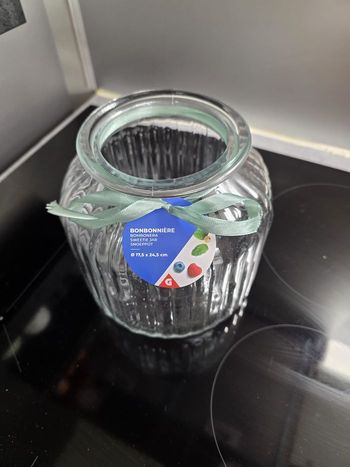 Bonbonnière / bocal en verre