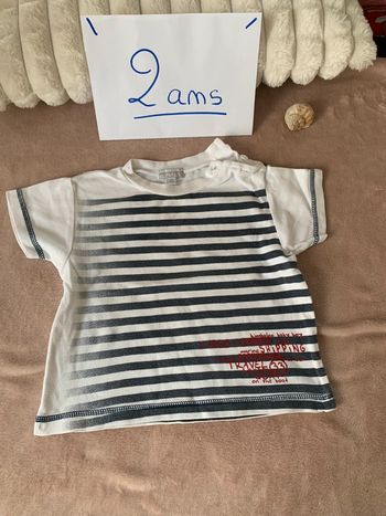 Tee-shirts manches courtes taille 2 ans