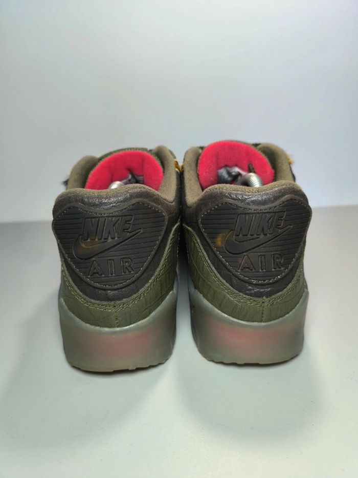 Baskets Nike air max 90 crocodile Gator green pointure 40 comme neuves sans boîte - photo numéro 7