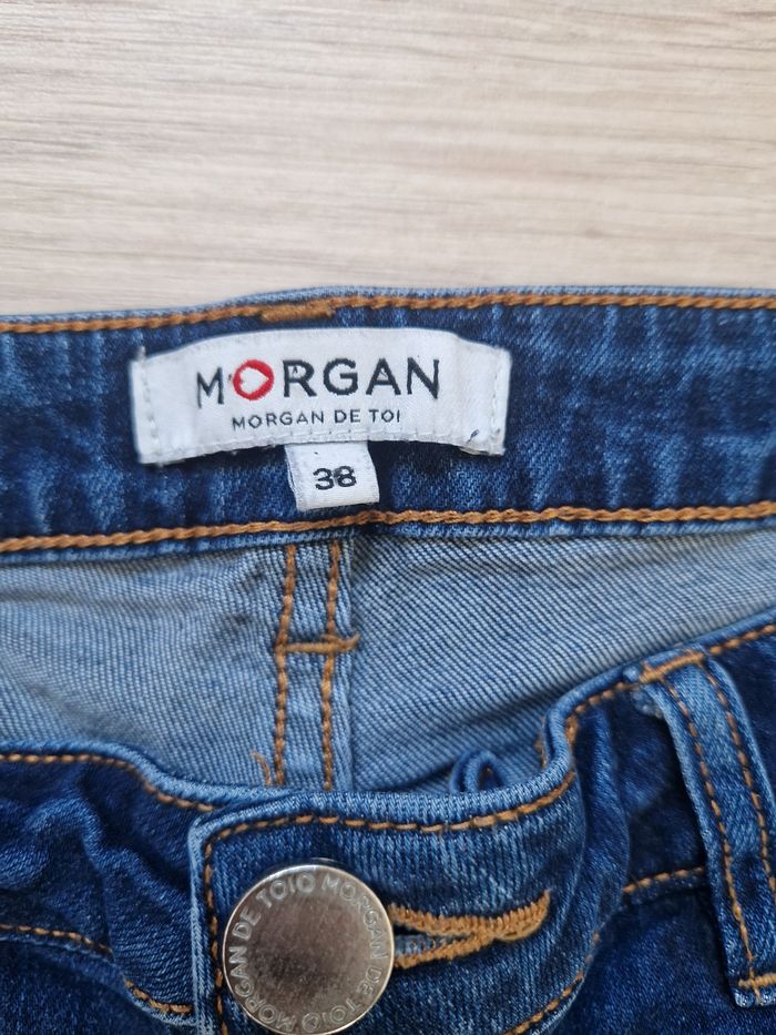 Jean femme avec strass Morgan taille 38 - photo numéro 4