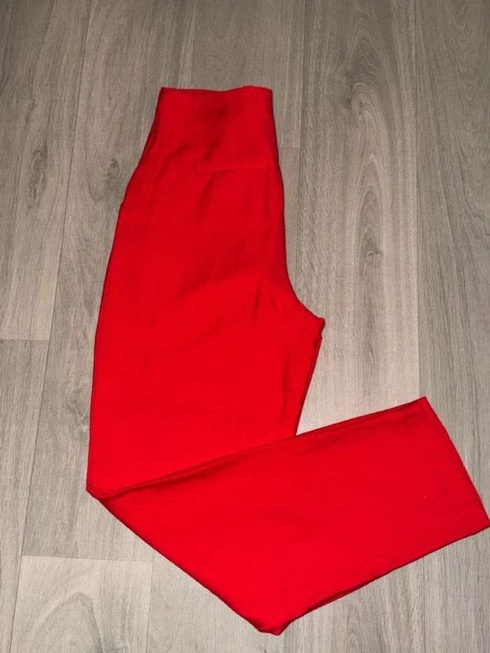 Pantalon rouge Naf Naf – taille 36 – neuf avec étiquette - photo numéro 5