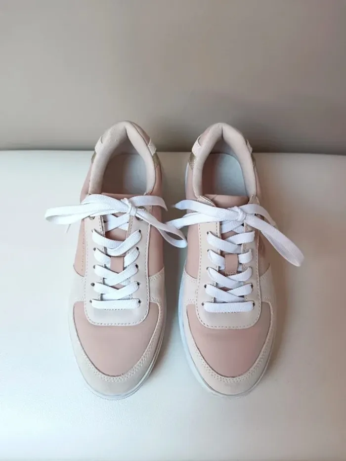 Leather court sneakers Tommy Hilfiger - photo numéro 4