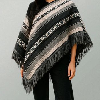 Jolie ponchos Femme