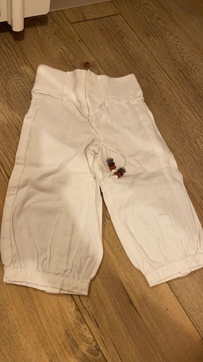 92 cm - pantalon été capitaine tortue coton léger