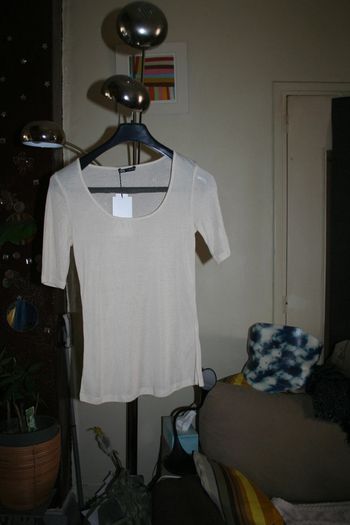 🌸T-Shirt Soft Blanc Ivoire Taille 40 Tendance 2023 "ZARA" Neuf 🌸