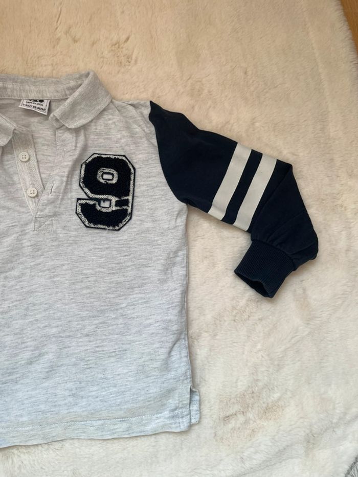 Polo manches longues Tape à l'oeil (TAO) - taille 3 ans - photo numéro 4