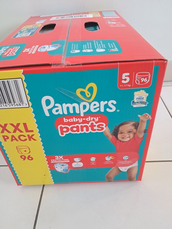A vendre couches pampers pants taille xxl 5