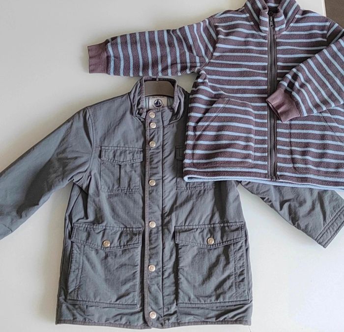 15 € Parka Petit Bateau 6 ans