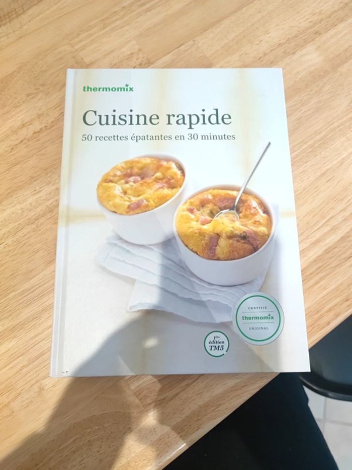 Livre cuisine rapide Thermomix