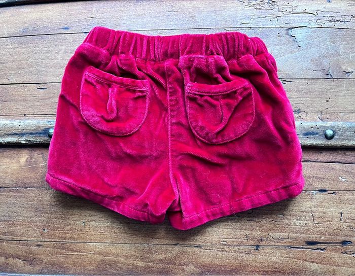 Short velours 12 mois - photo numéro 2