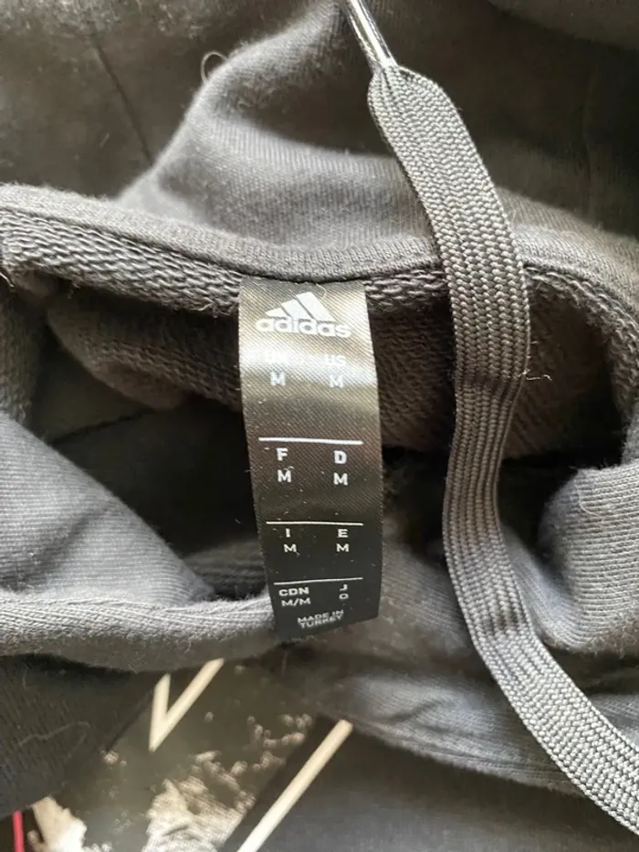Sweat à capuche Adidas Basketball Homme Taille M - photo numéro 6
