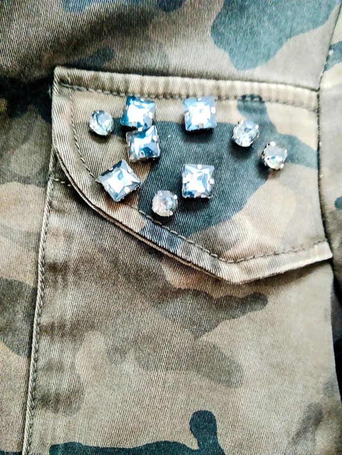 belle veste militaire Zara taille S - photo numéro 2