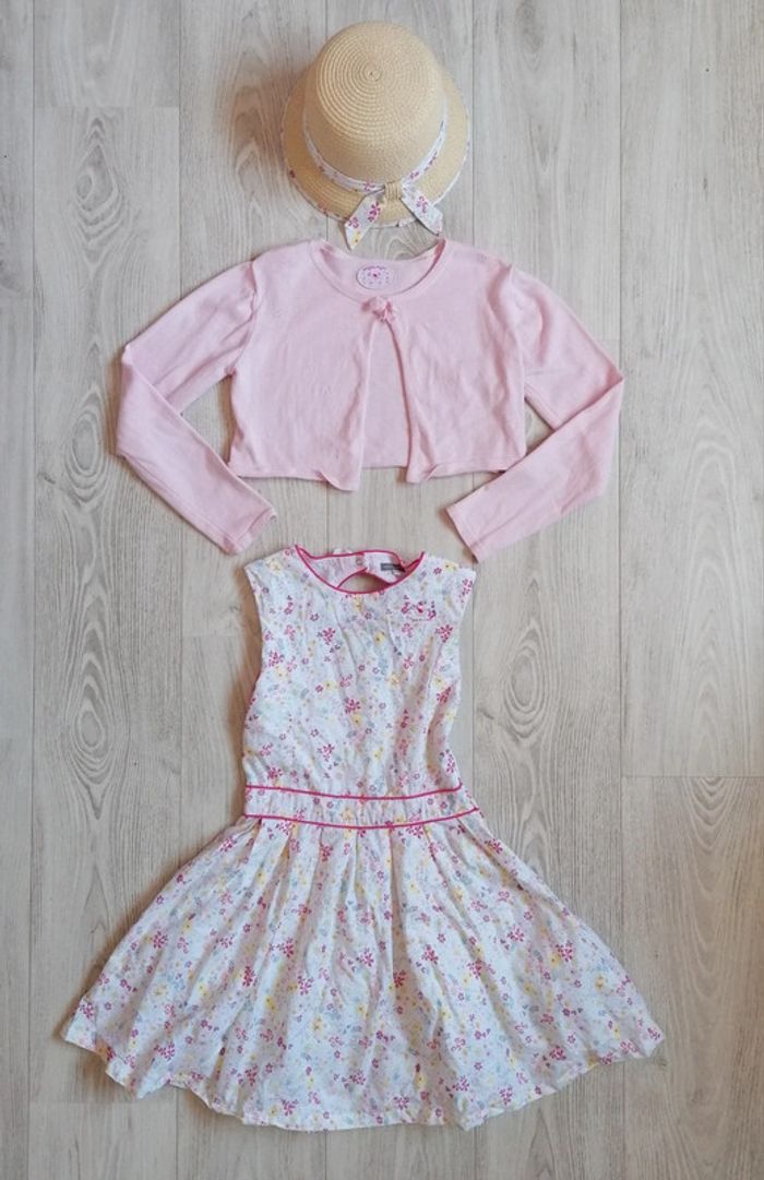 Ensemble Sergent Major Thème Balade dans les nuages Robe et gilet