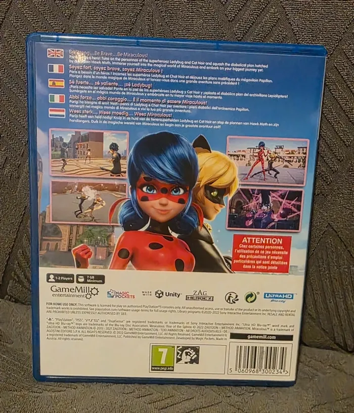 Jeu Ps5 Miraculous - photo numéro 2