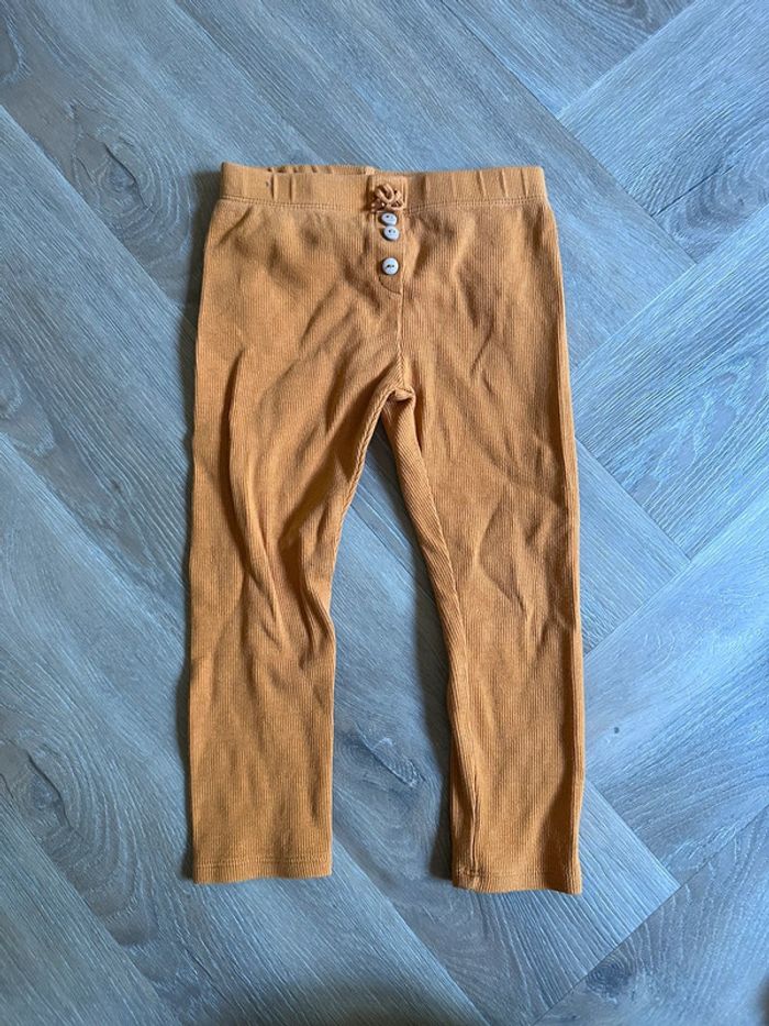 Legging moutarde