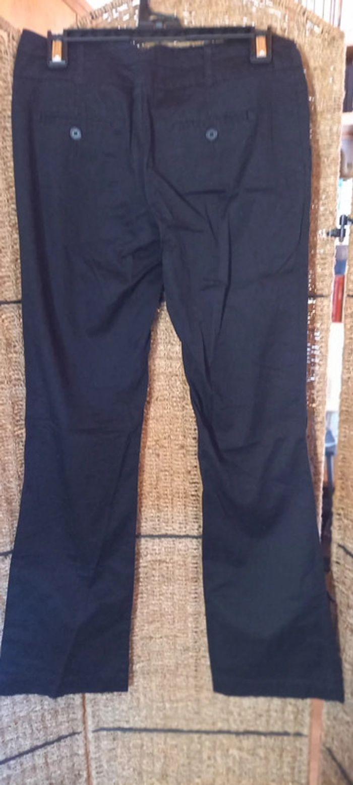 Pantalon patte d'éléphant noir - photo numéro 2