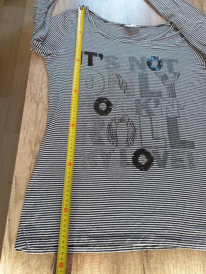 Haut rayé femme T46/48 - photo numéro 11