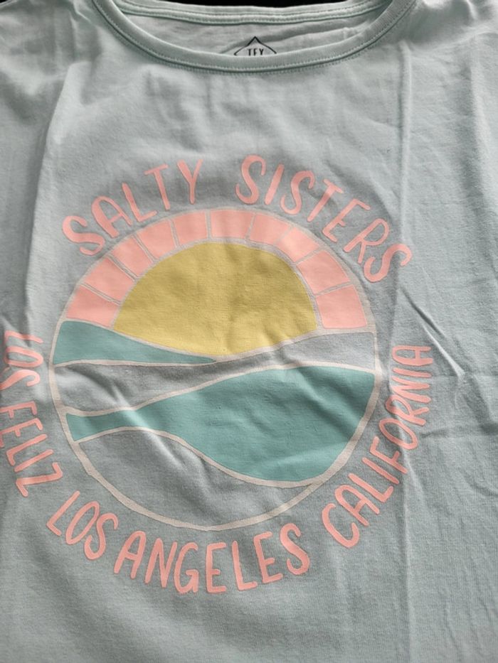 T shirt bleu 10 ans tex - photo numéro 2