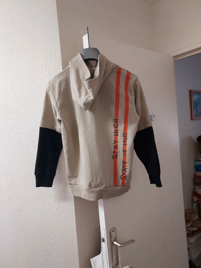 Sweat à capuche garçon 11-12 ans - photo numéro 3