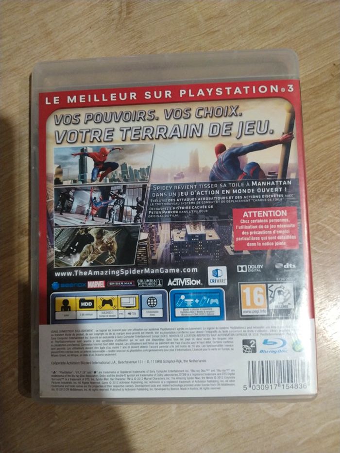 The Amazing Spider-Man essentials ps3 - photo numéro 2