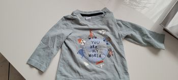 Lot de 2 polos manches longues 1 an