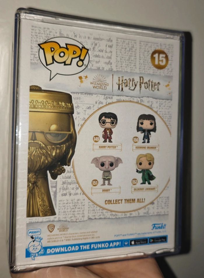 Funko Pop Albus Dumbledore 15 exclu gold - photo numéro 4