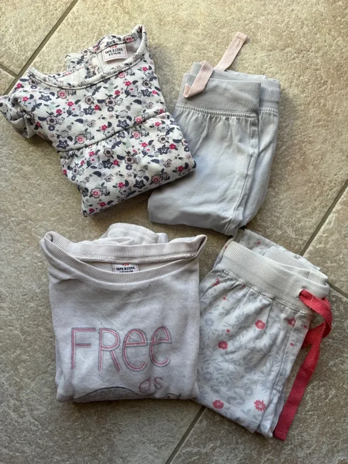 2 pyjamas Tape à l’œil 6 ans