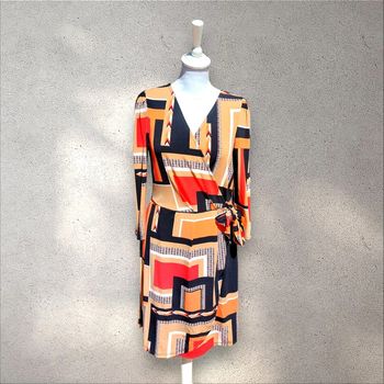 Robe fluide colorée taille M