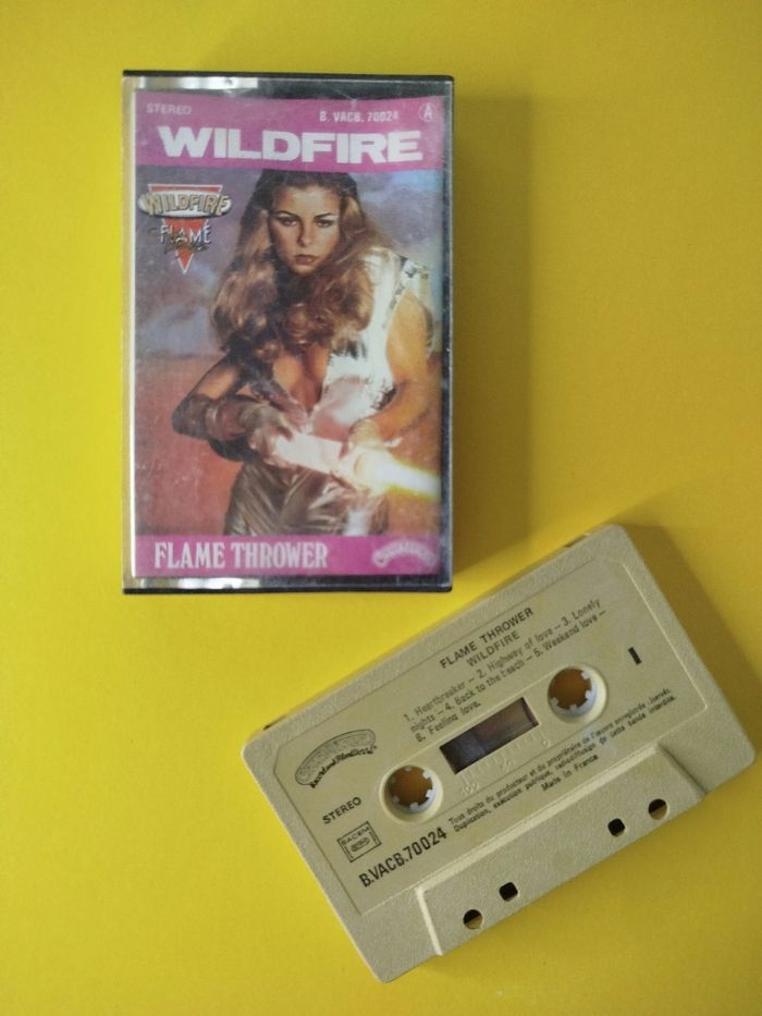 Wildfire - Flamethrower - Cassette audio