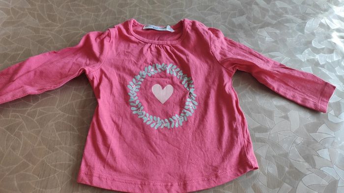 T-shirt bébé fille 12 mois