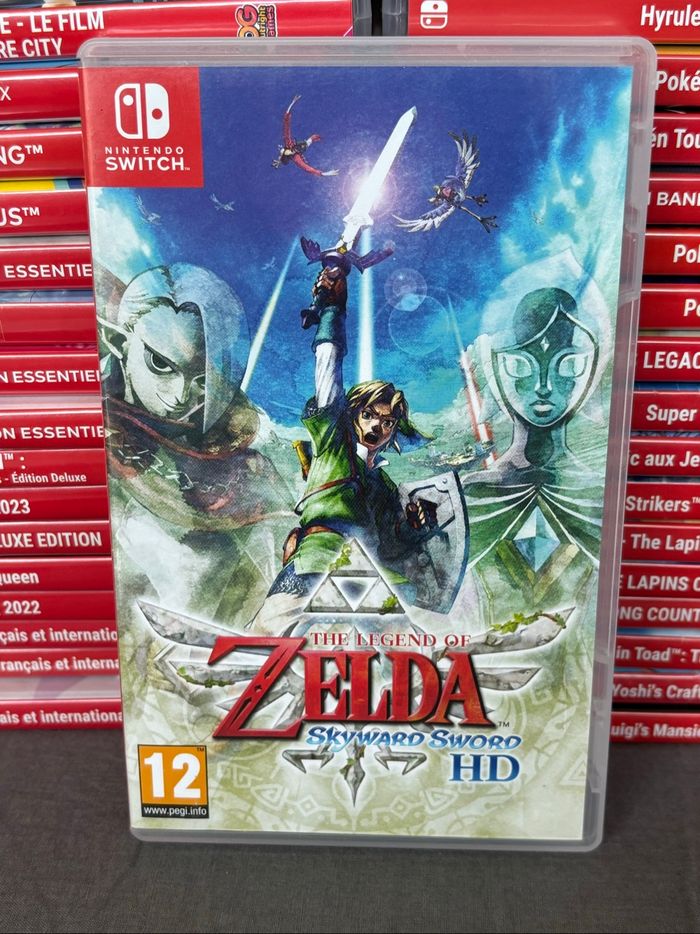 Jeu switch Zelda skyward sword hd