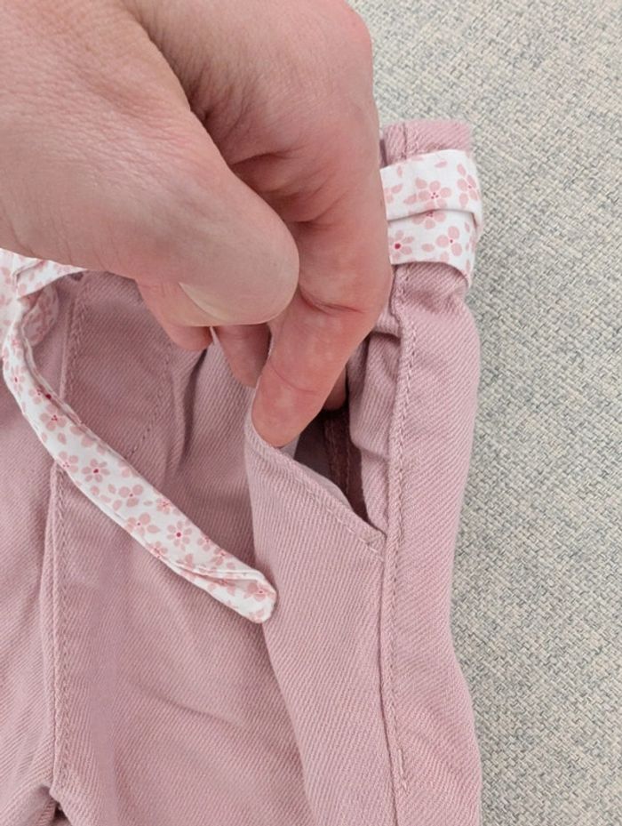 Ensemble fleuri bébé 9mois - photo numéro 2