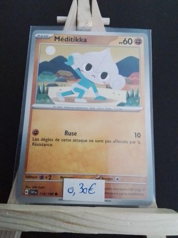 Carte Pokémon Méditikka 110/198
