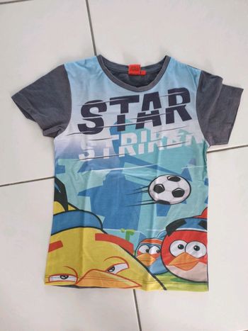 Tee-shirt angry birds 10 ans
