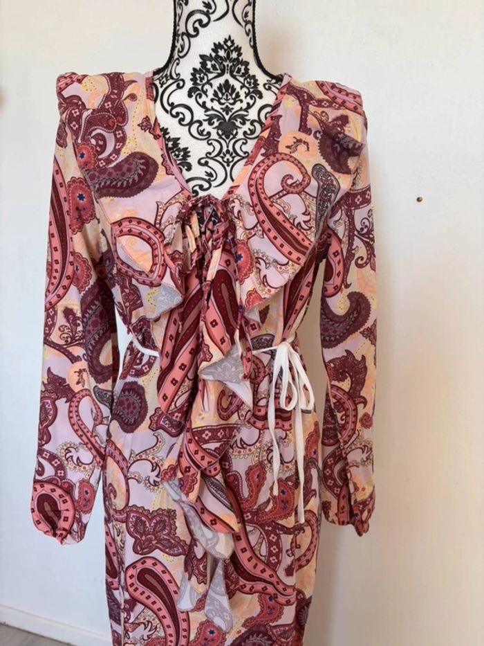 Robe d’été style bohème à manches longues - photo numéro 3