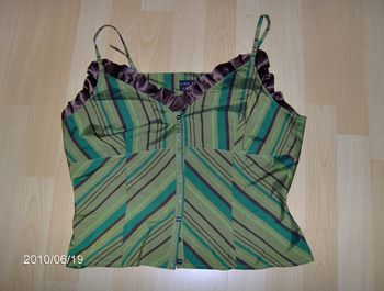 debardeur femme en satin taille 42 one step