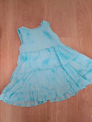 Robe bleue Tissaia 18 mois