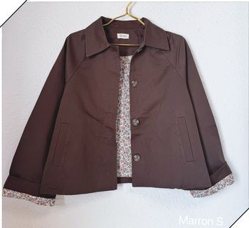 Veste marron taille S 
