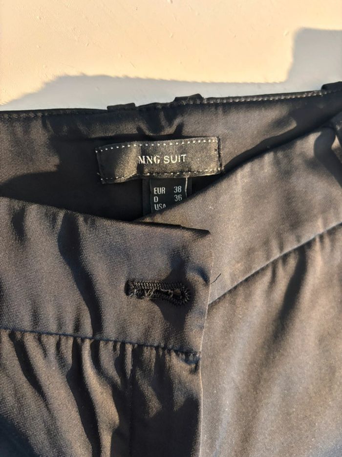 Tailleur pantalon veste légèrement satiné T38 MANGO - photo numéro 12