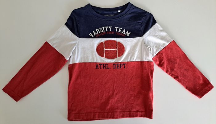 T-shirt ML garçon 5 ans neuf, juste lavé - photo numéro 2