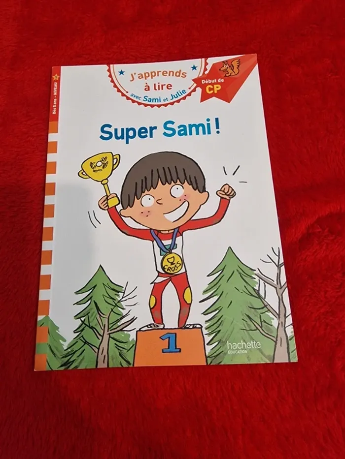 Livre j'apprends à lire super sami