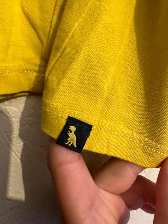 T-shirt jaune en coton manches longues imprimée garçon 6 ans Sergent major - photo numéro 7