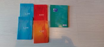 Papeterie / Lot 4 petits carnets et un répertoire